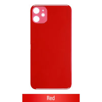 Red Rear Glass Replacement for iPhone 11 (NO LOGO) Red Rear Glass Replacement for iPhone 11 (NO LOGO)